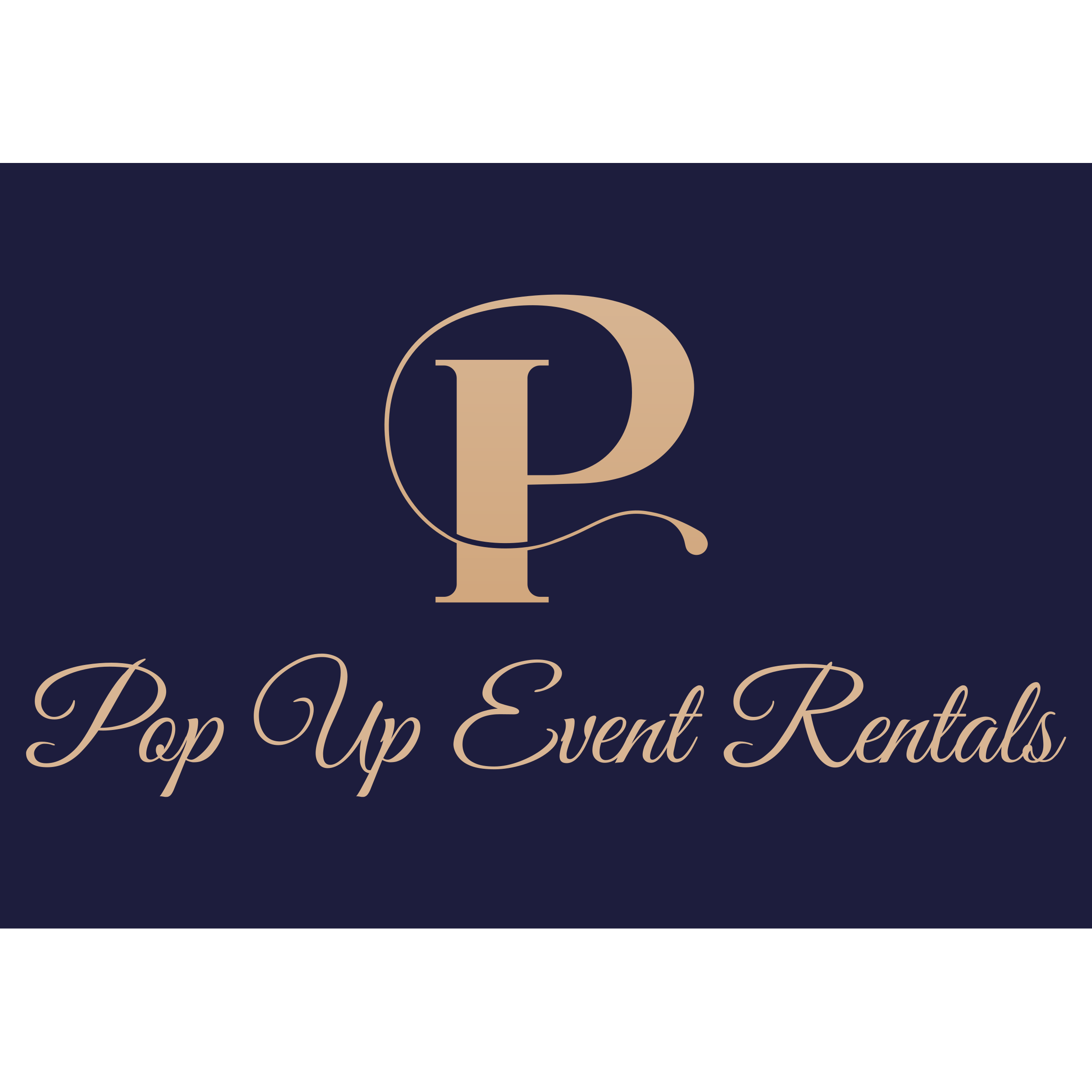 The logo or business face of "Pop Up Event Rentals, LLC"