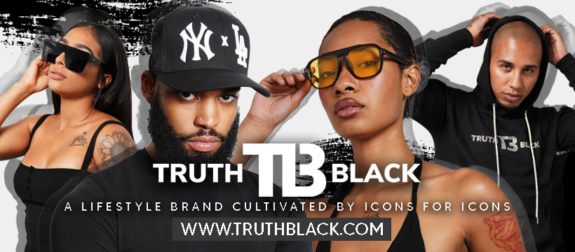 The logo or business face of "Truth Black"