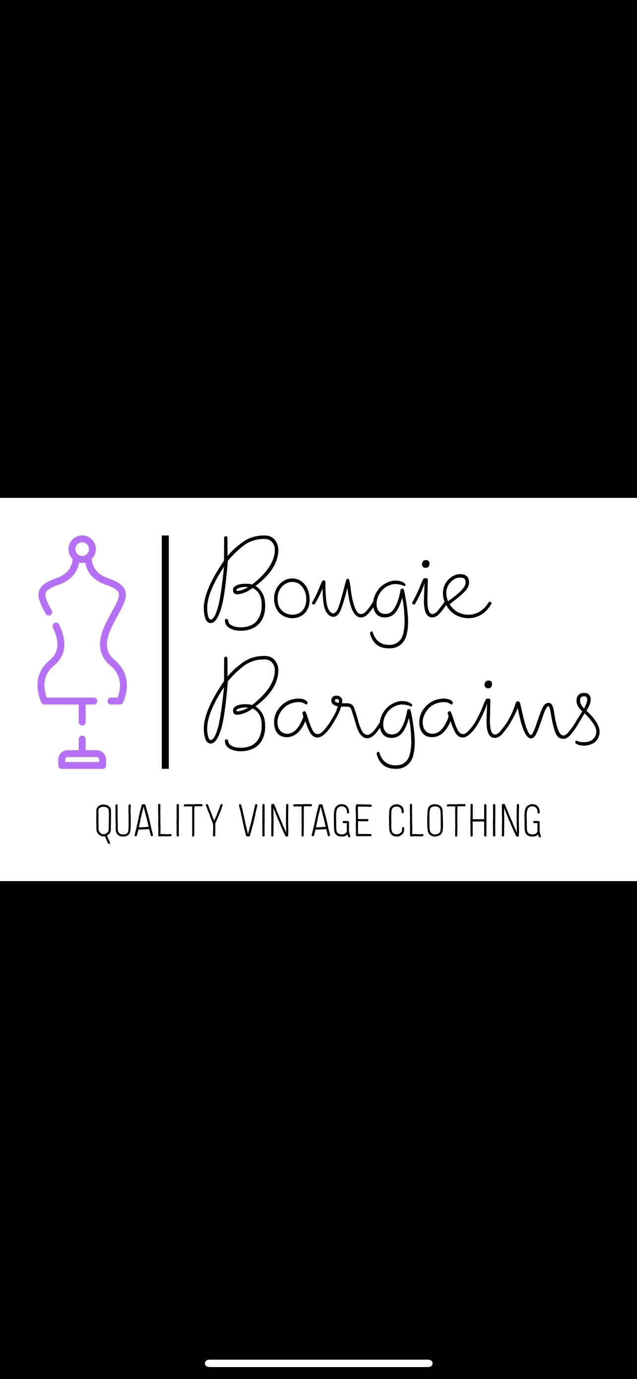 The logo or business face of "Bougie Bargains"