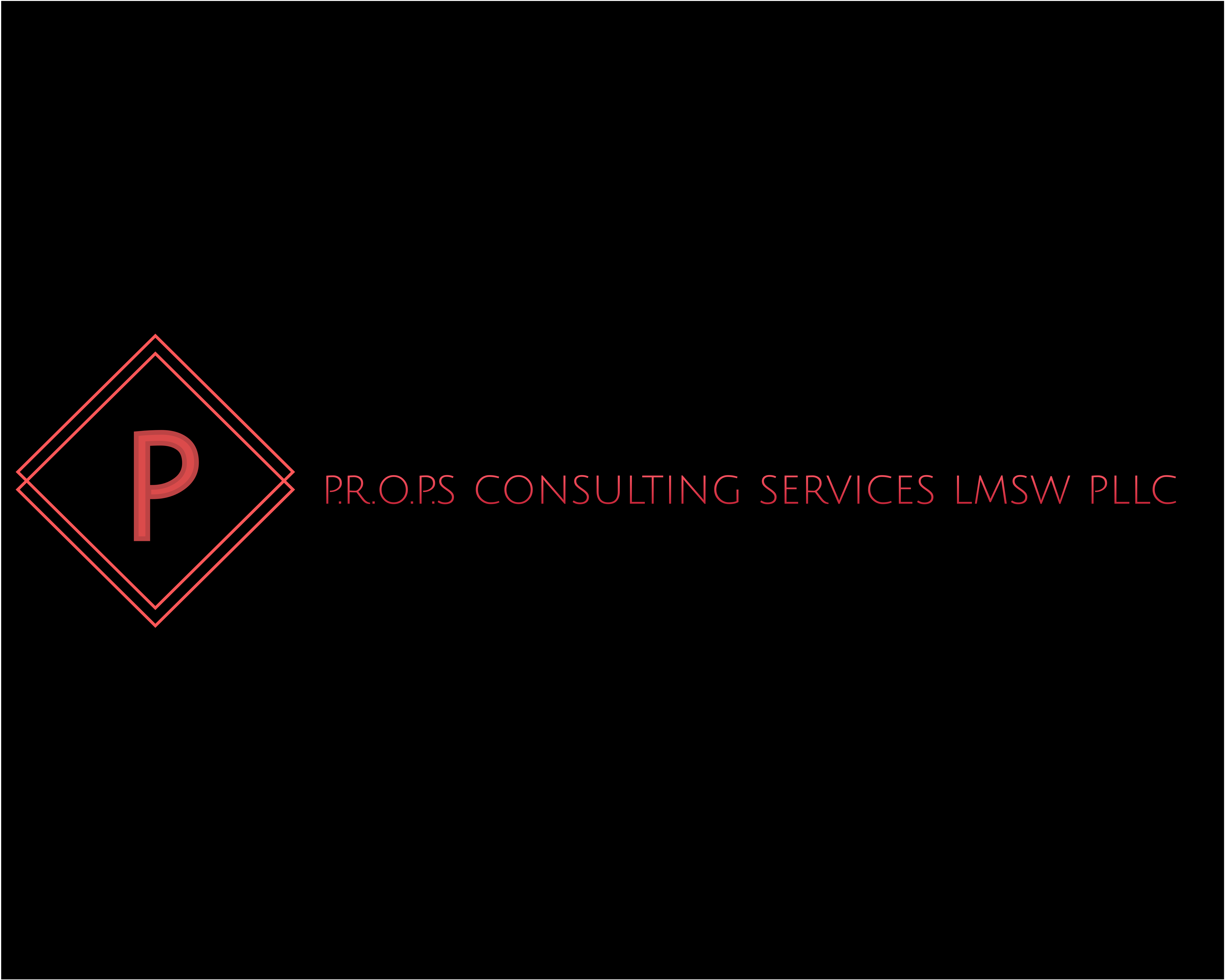 The logo or business face of "P.R.O.P.S Consulting Services LMSW PLLC"