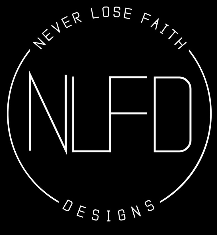 The logo or business face of "Never lose faith designs "
