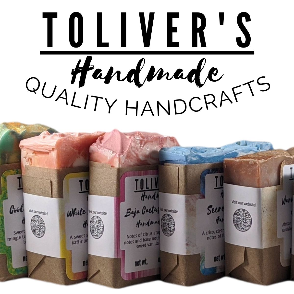 The logo or business face of "Toliver's Handmade"