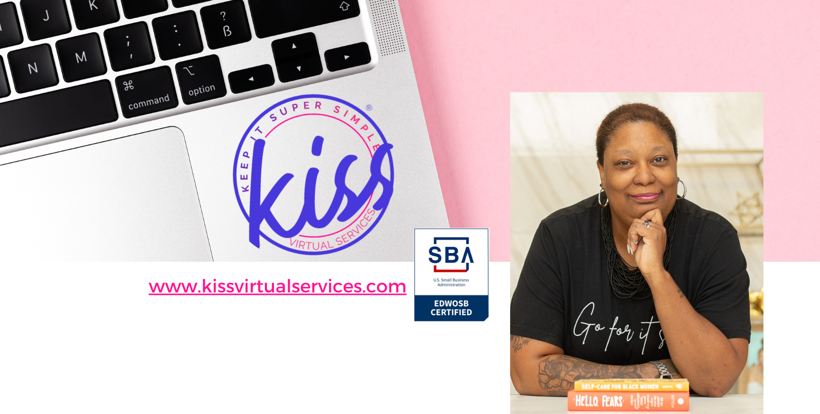 The logo or business face of "KISS Virtual Services, LLC"