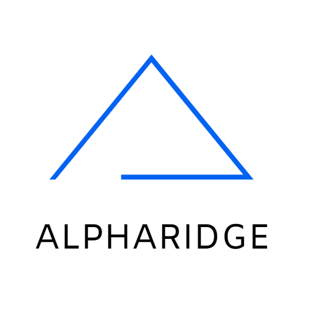 The logo or business face of "AlphaRidge Inc."