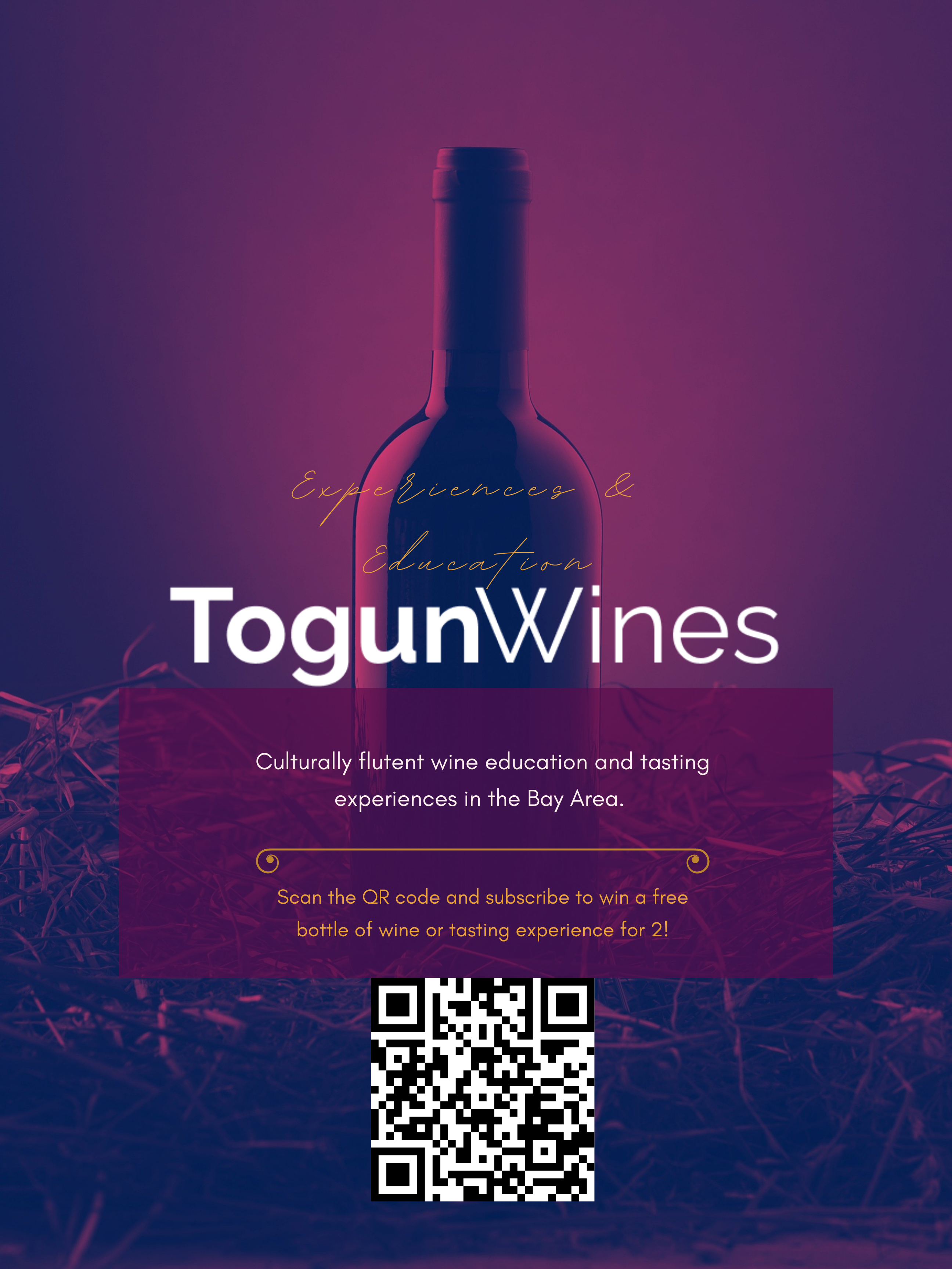 The logo or business face of "Togun Wines "