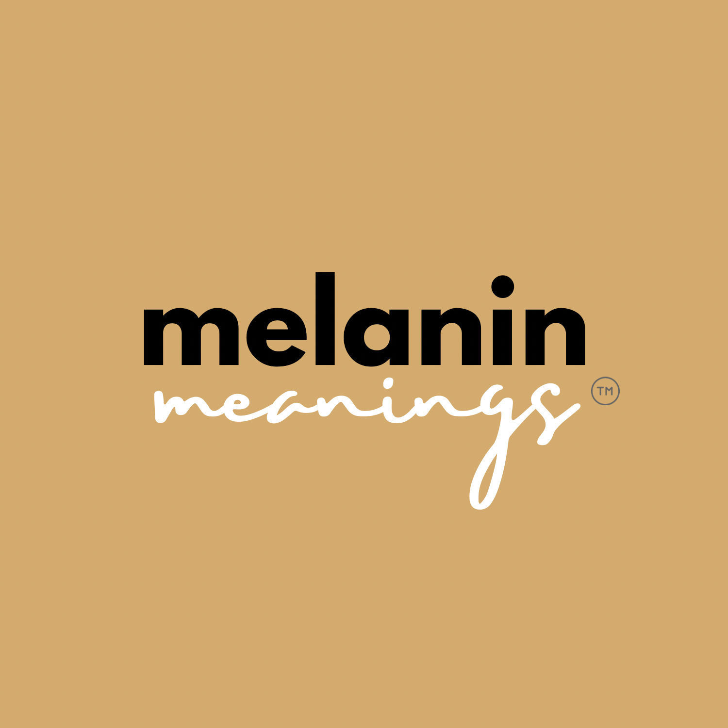 The logo or business face of "Melanin Meanings"