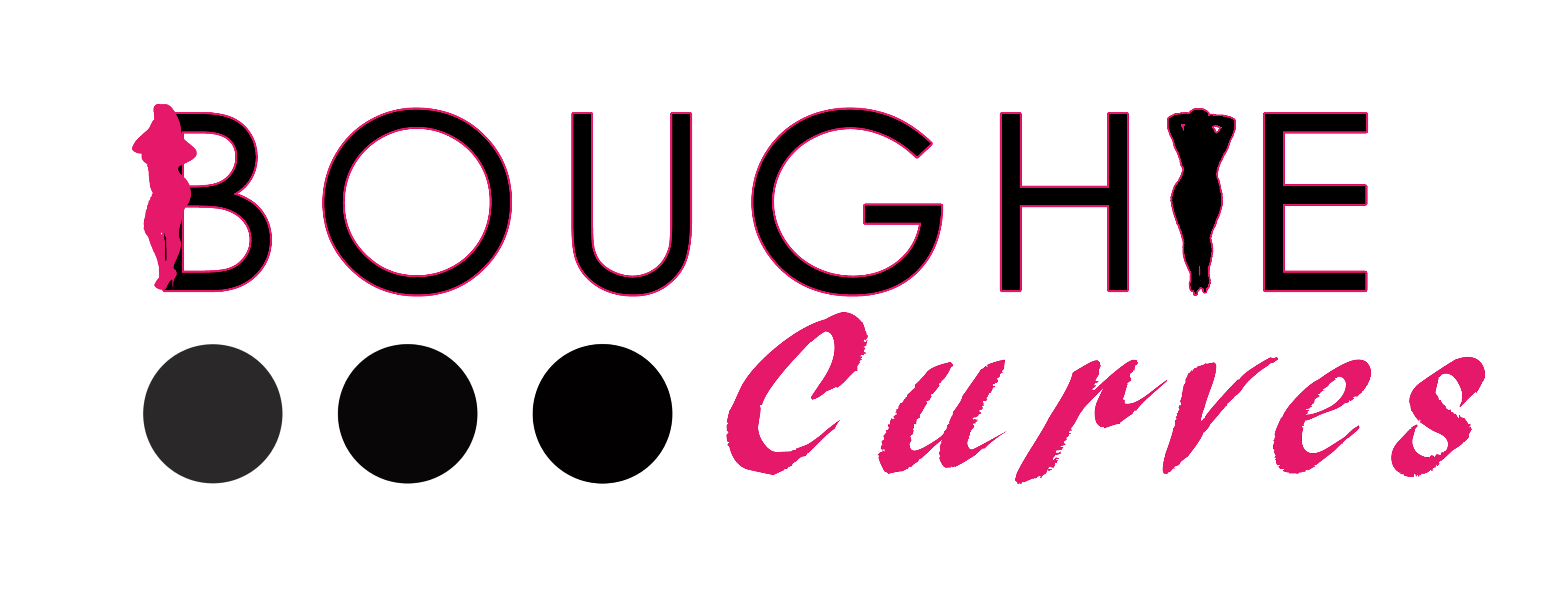 The logo or business face of "Boughie Curves"