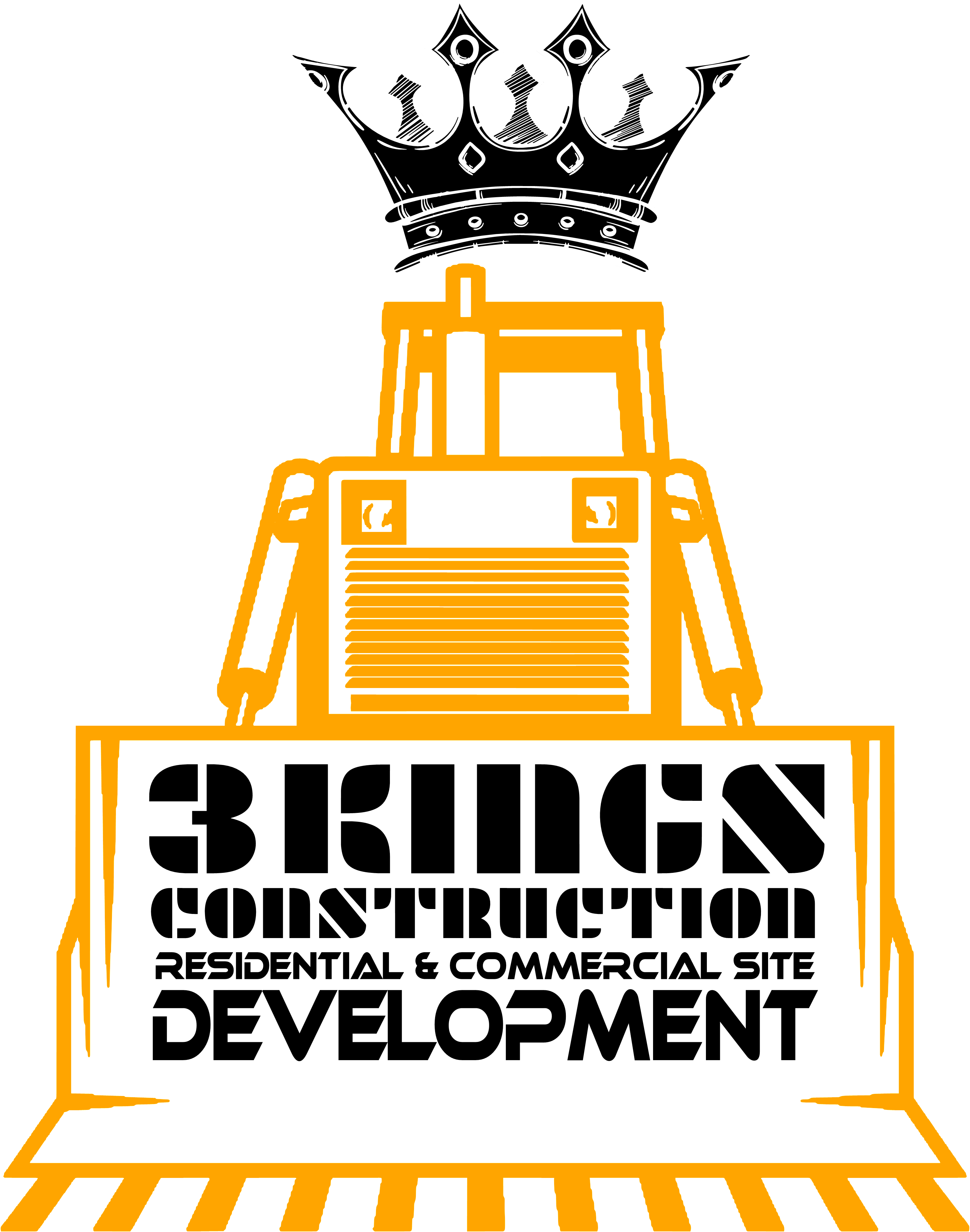 The logo or business face of "3 Kings Construction Residential & Commercial Development"