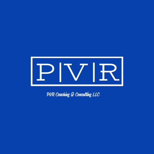 The logo or business face of "PVR Coaching & Consulting"