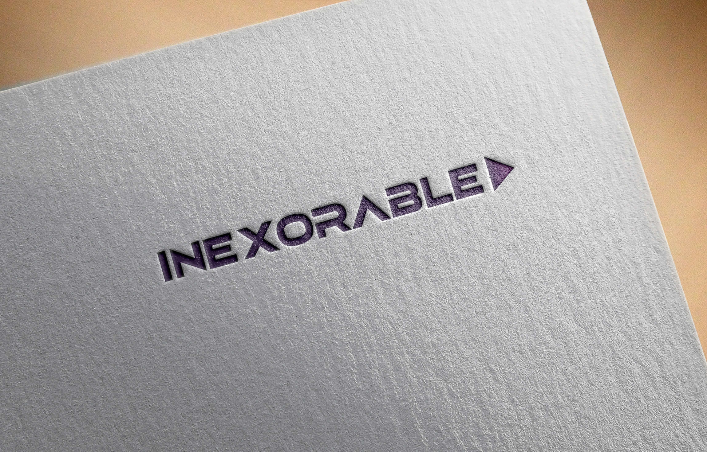 The logo or business face of "The Inexorable"