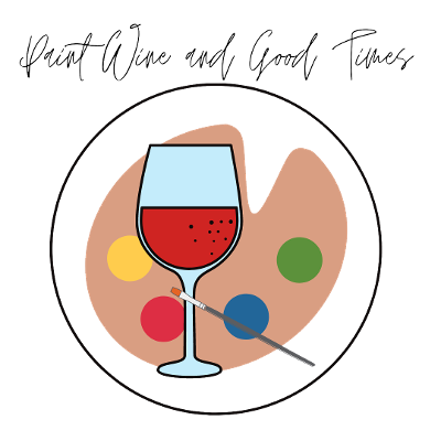 The logo or business face of "PAINT WINE AND GOOD TIMES LLC"