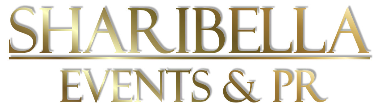 The logo or business face of "Sharibella Events & PR"