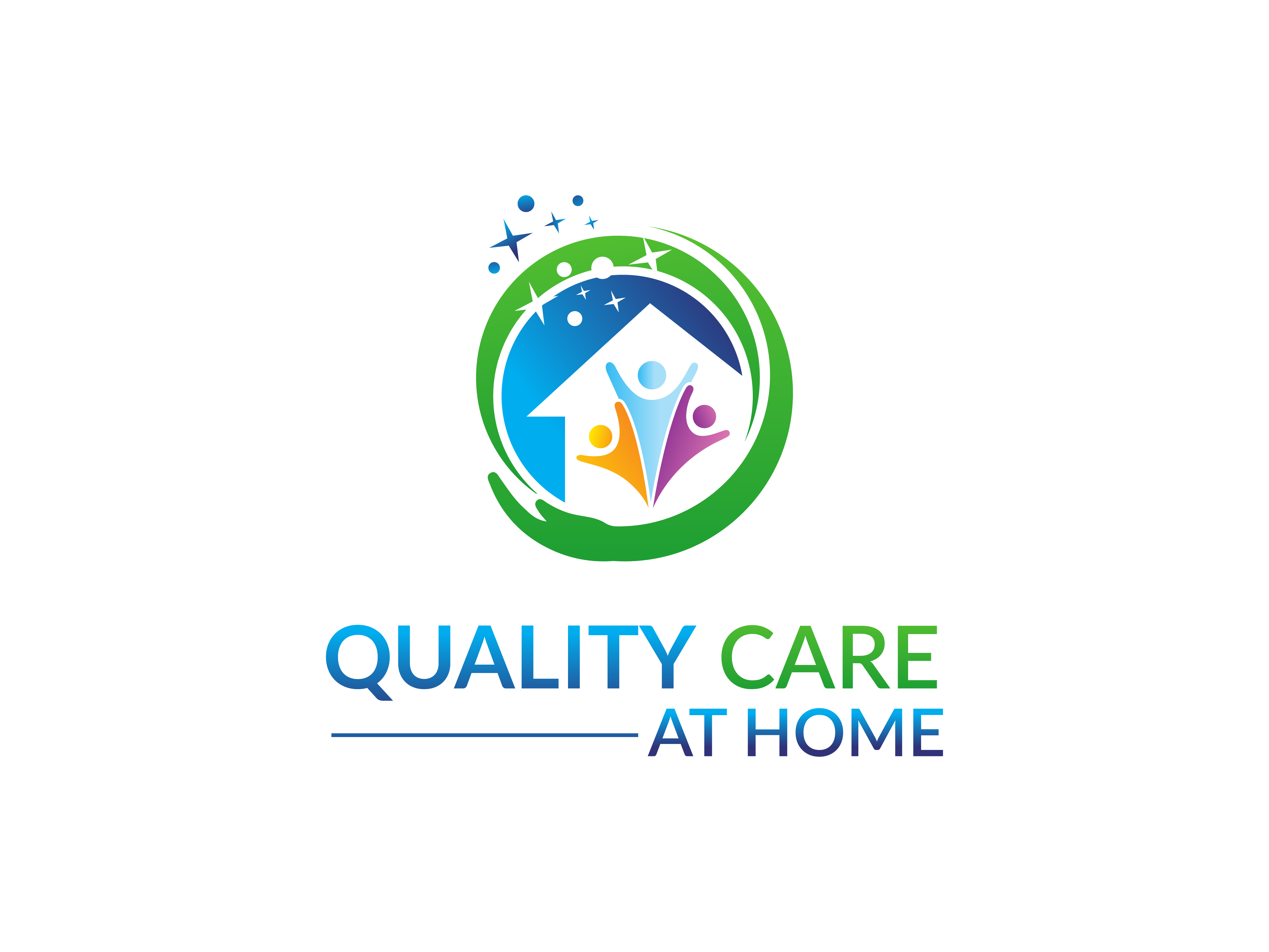 The logo or business face of "Quality Care at Home"