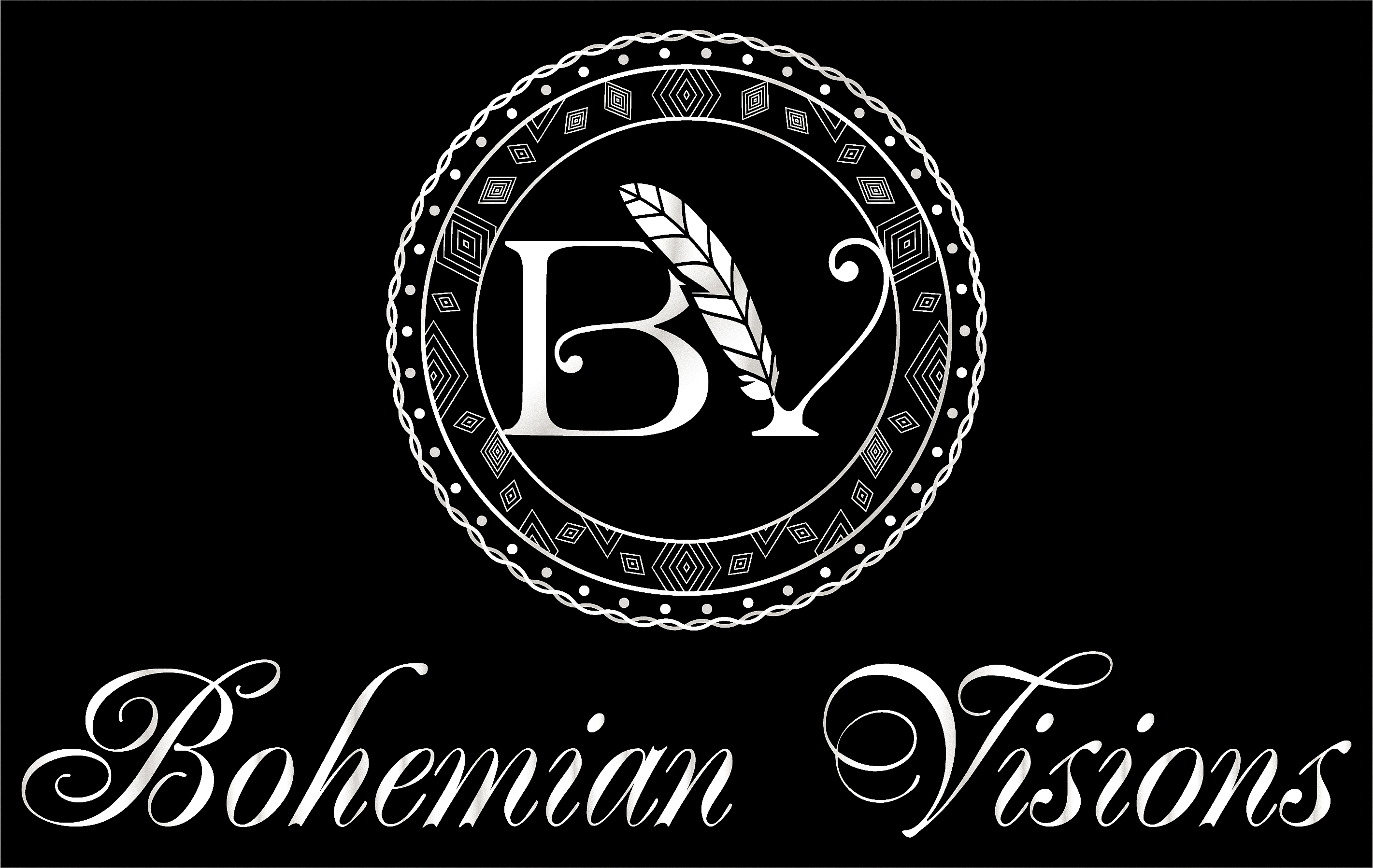 The logo or business face of "Bohemian Visions"