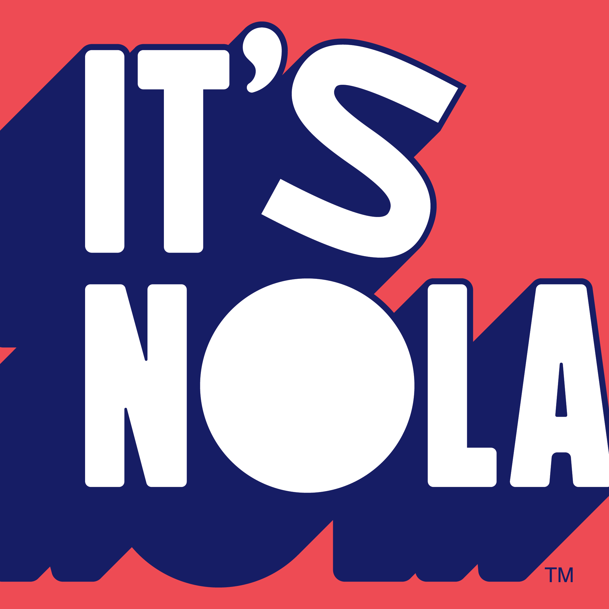 The logo or business face of "It’s Nola"