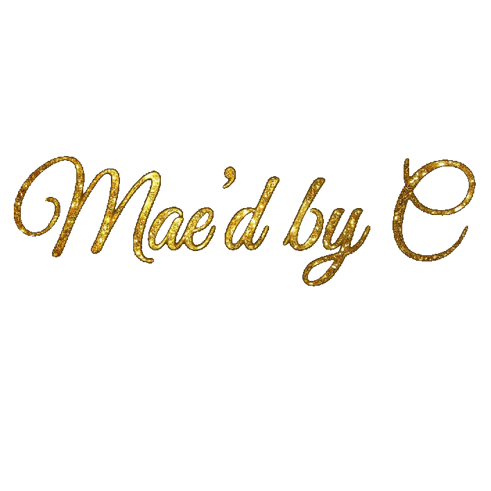 The logo or business face of "Mae’d By C"