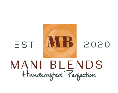 The logo or business face of "Mani Blends LLC"