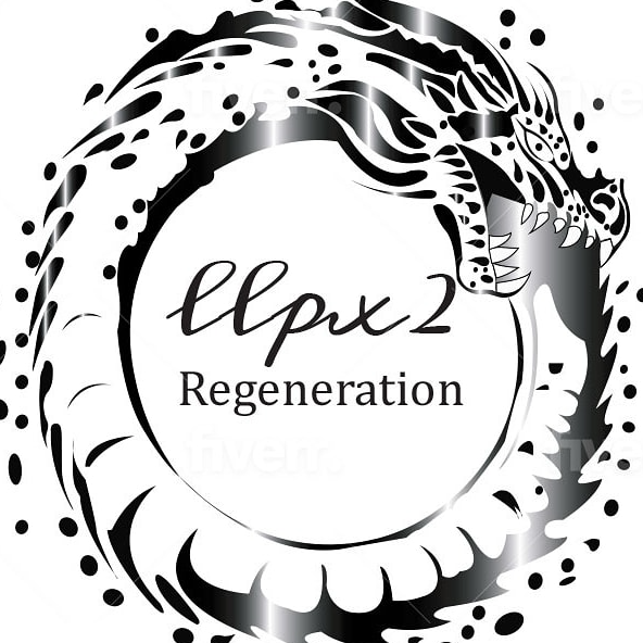 The logo or business face of "llpx2 regeneration"