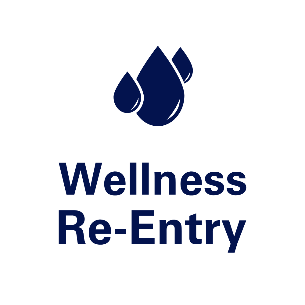 The logo or business face of "Wellness Re-Entry"