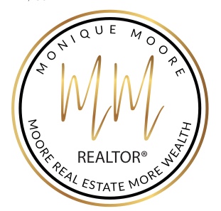 The logo or business face of "MMOORE Real Estate LLC"