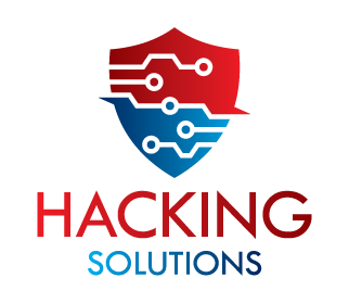 The logo or business face of "Hacking Solutions"