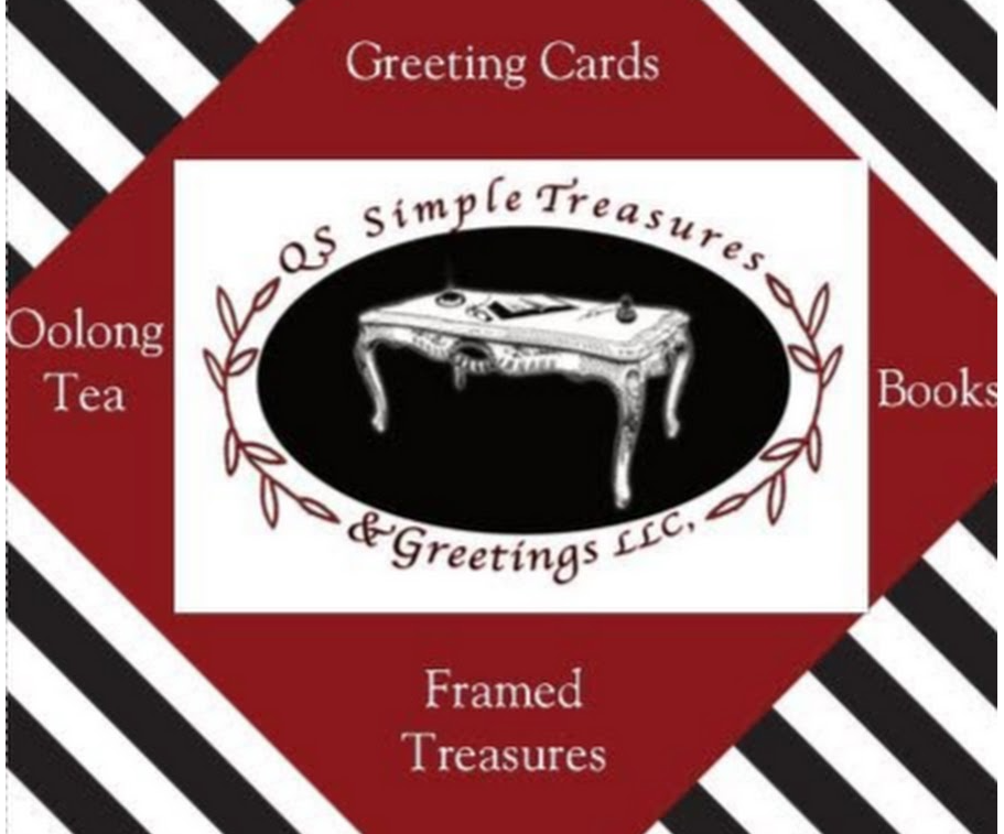 The logo or business face of "QS Simple Treasures & Greetings LLC"