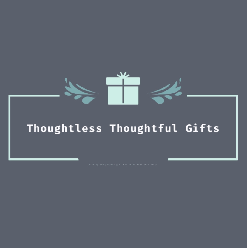 The logo or business face of "Thoughtless Thoughtful Gifts"