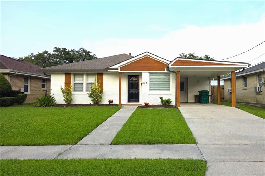 221 N BENGAL Road Metairie Louisiana United States, for Sale, residential,  , 1st BMG REALTY