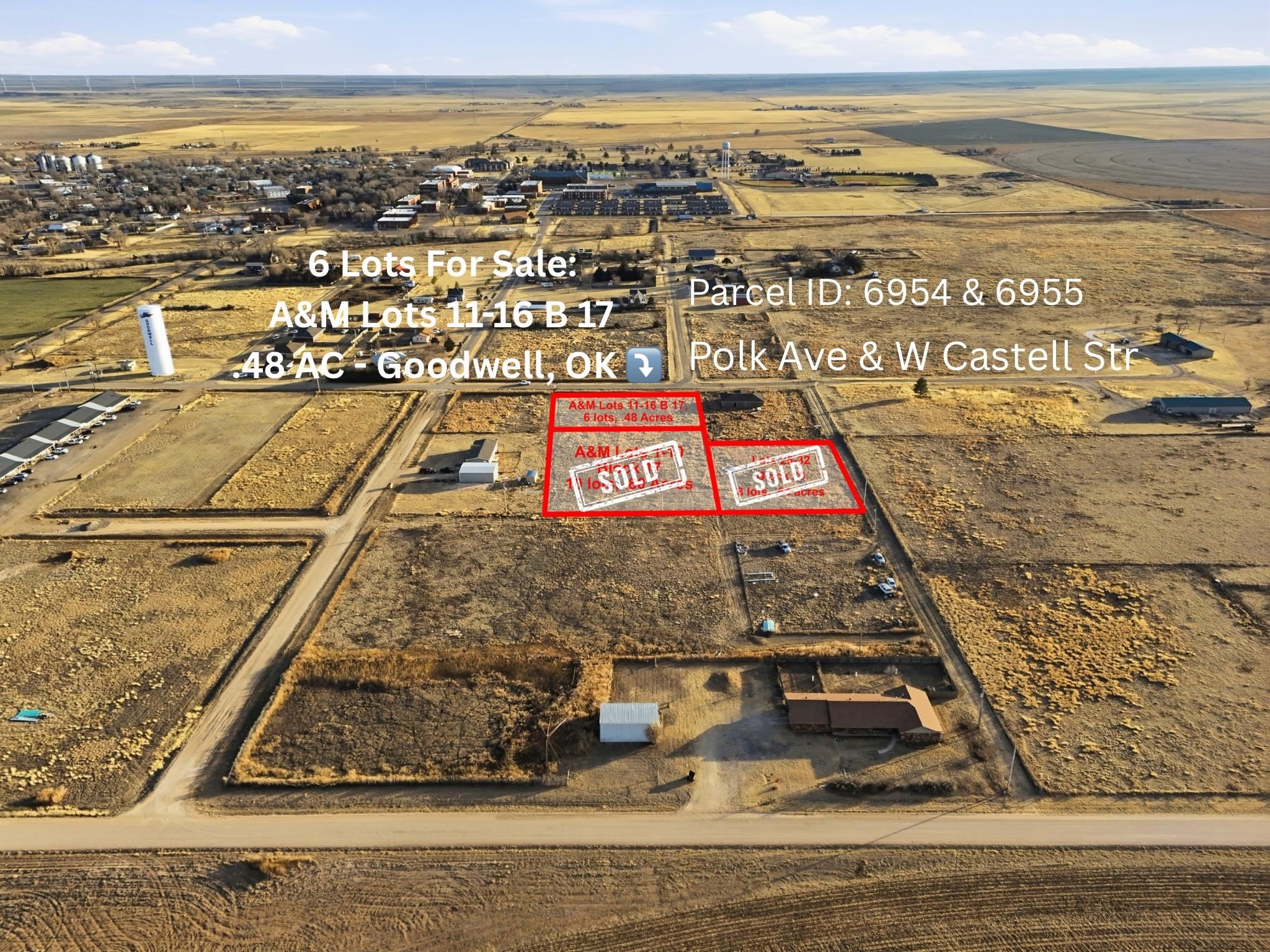 A & M L 11-16 Castell & Polk Goodwell Oklahoma United States, for Sale, commercial,  , Herbel Real Estate LLC