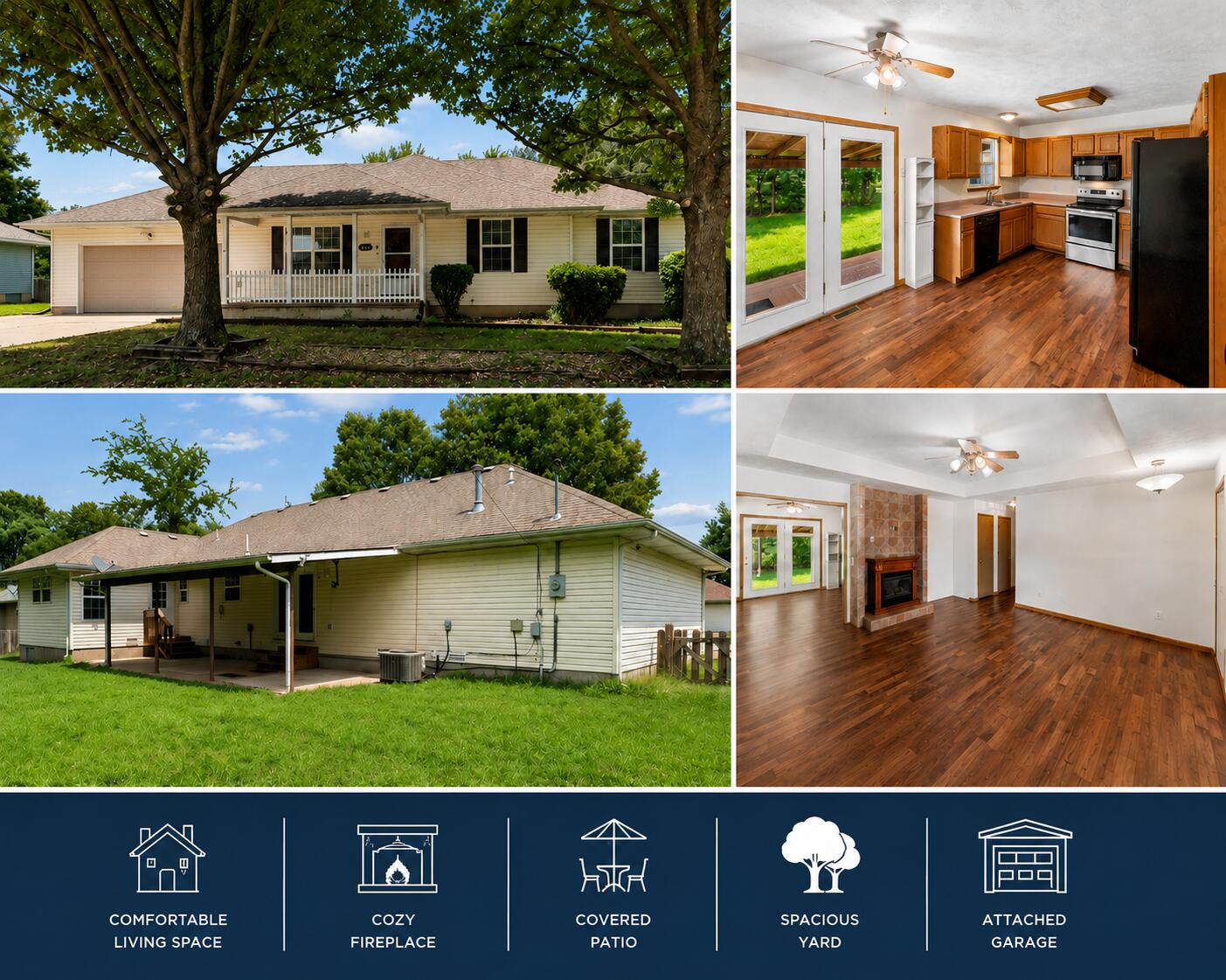 611 S Countryside Avenue, 60331002, Republic, Single Family Residence,  for sale - Sample Agent, InCom Real Estate - Sample Office 