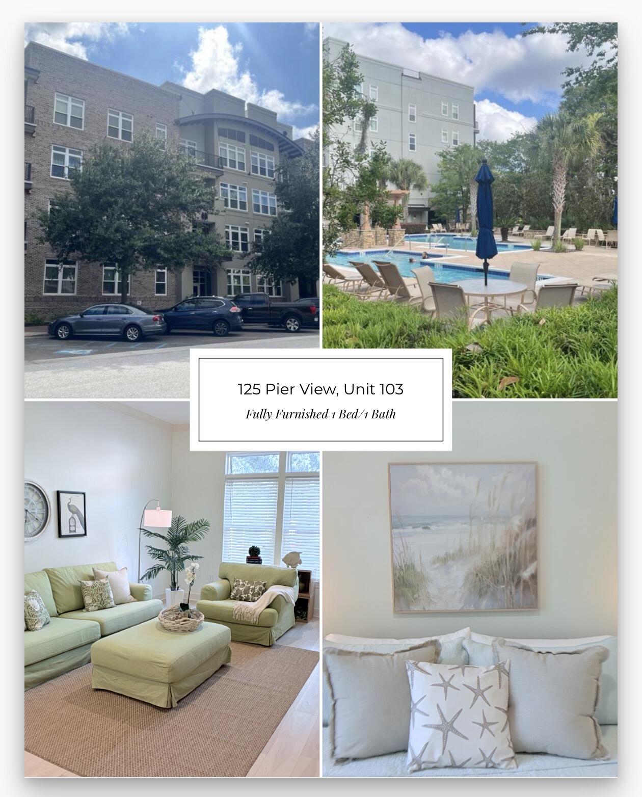 125 Pier View Street APT 103 Charleston South Carolina United States, for Rent, residential,  , Adler Realty