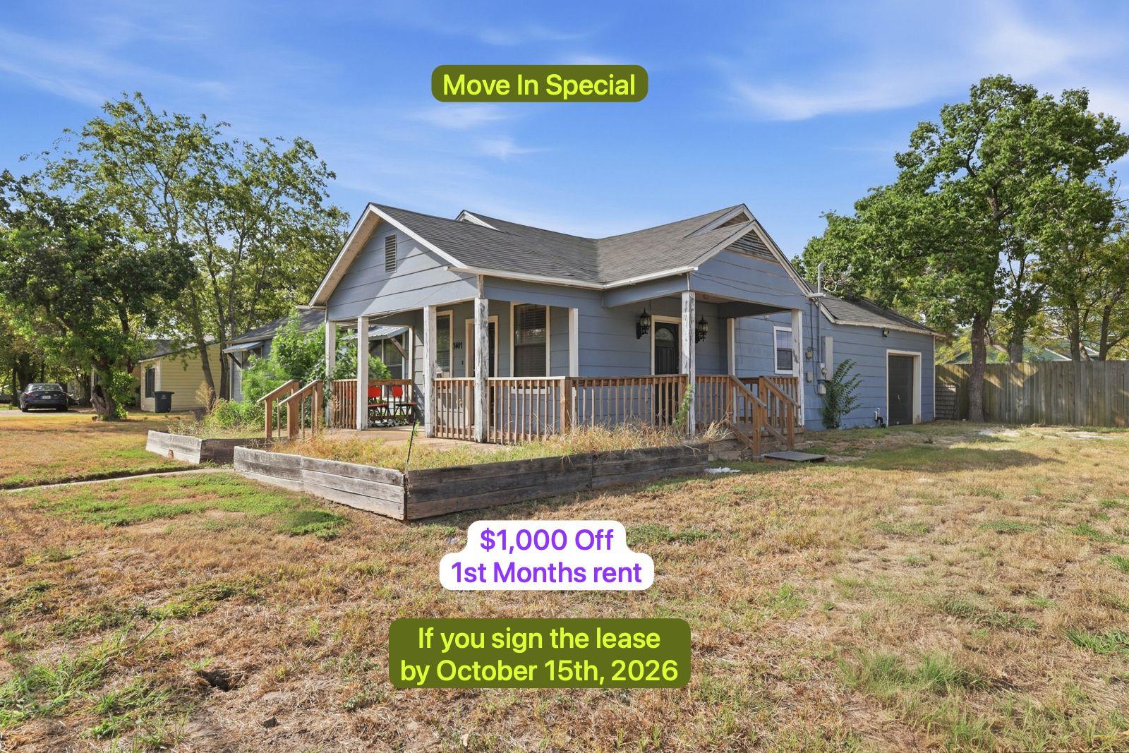 1401 29th ST Bryan Texas United States, for Rent, residential, Rita Vera, Central Metro Realty LLC
