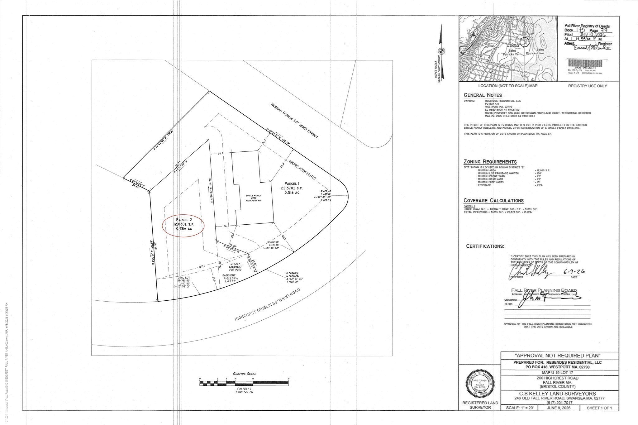 Parcel 2 Highcrest Rd Fall River Massachusetts United States, for Sale, residential,  ,  Touchdown Realty Inc.