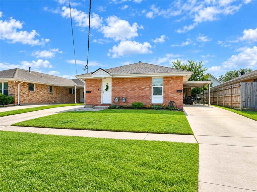 6241 43 BELLAIRE Drive New Orleans Louisiana United States, for Sale, residential,  , 1st BMG REALTY
