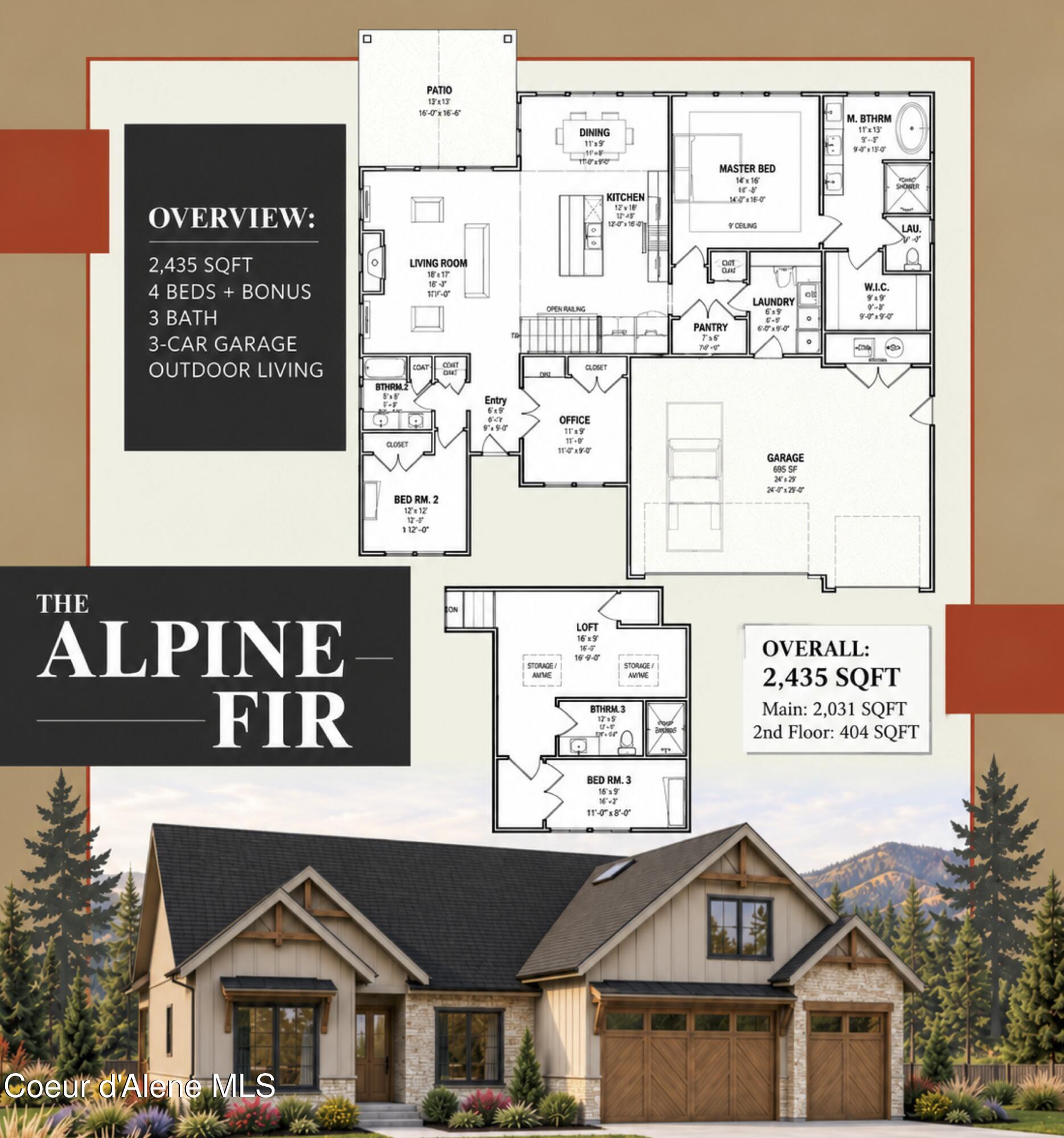 1317 W Tamarindo Lane Hayden Idaho United States, for Sale, residential, Jenna Wynand, Realty ONE Group Eclipse