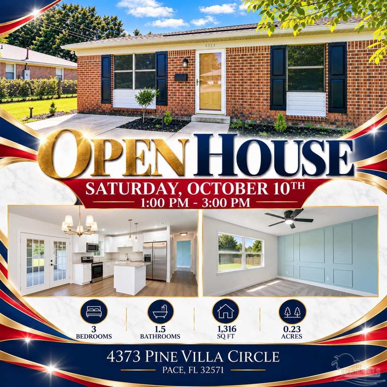4373 Pine Villa Cir Pace Florida United States, for Sale, residential,  , RE/MAX Horizons Realty
