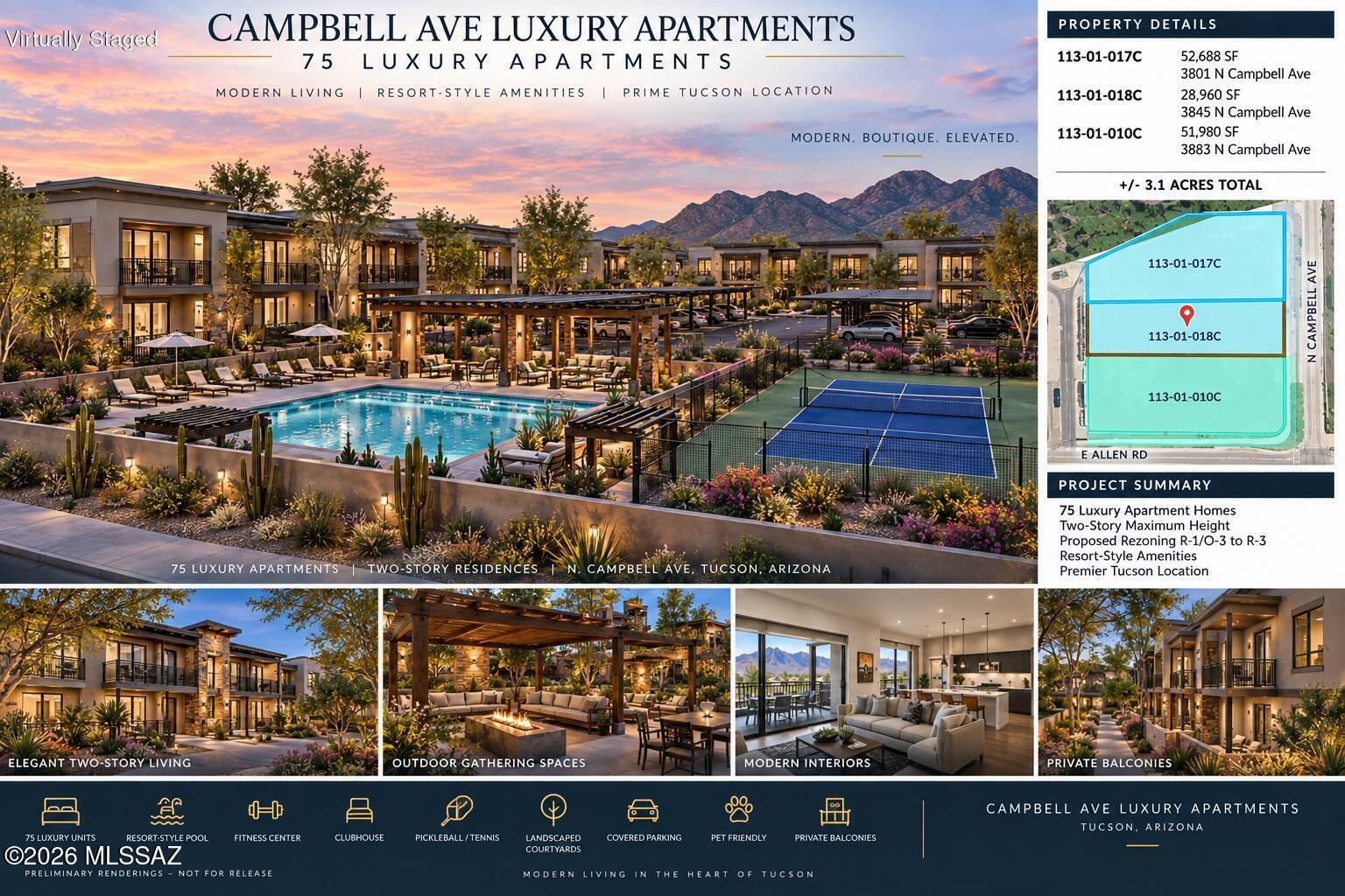 3801 N Campbell Avenue APT 1-3 Tucson Arizona United States, for Sale, residential, Aaron Lieberman, TIERRA ANTIGUA REALTY
