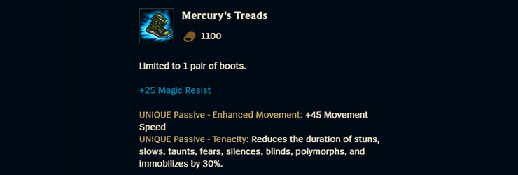 Mercury's Treads