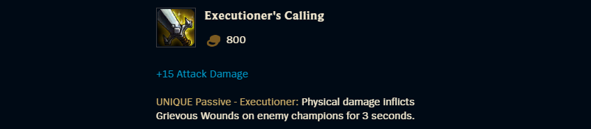 Executioner's Calling