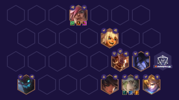 tft brawler ashe positioning