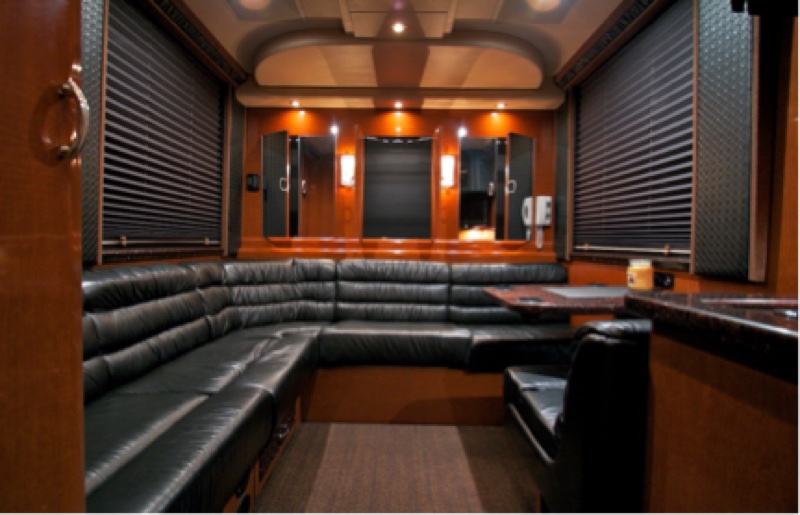 sleeper bus interior