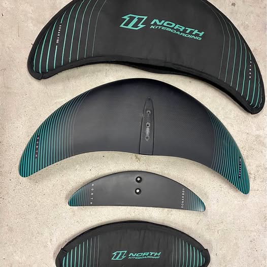 North Kiteboarding Front Wing (Sonar 1150) and Stabilizer (S01)