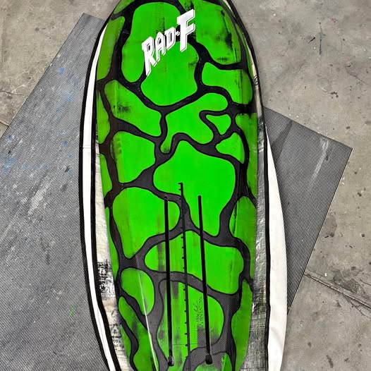 Carbon Custom Foil Prone Surf Board