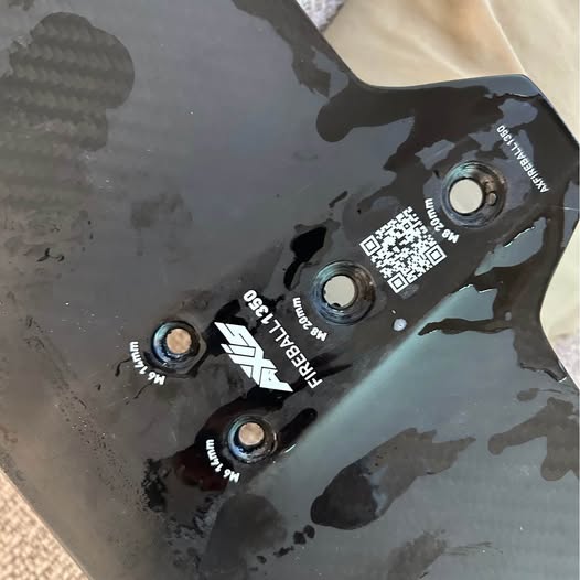 1350 fireball from axis ￼ foils