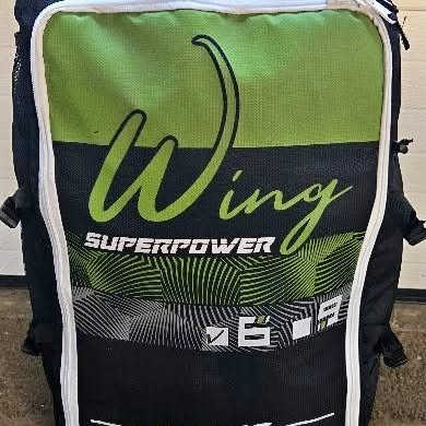 Gong Wing Foil set (board, foils, and wing) with training hydrofoil board and trainer kite