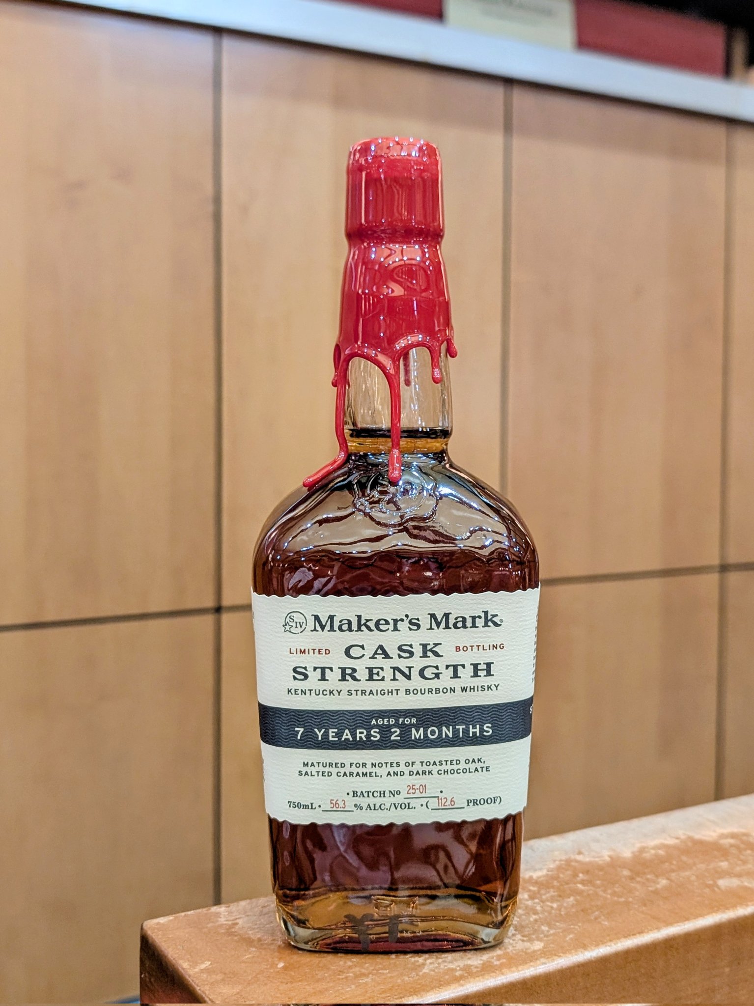 Maker's Mark 7 Year 2 Month Cask Strength Batch 25-01