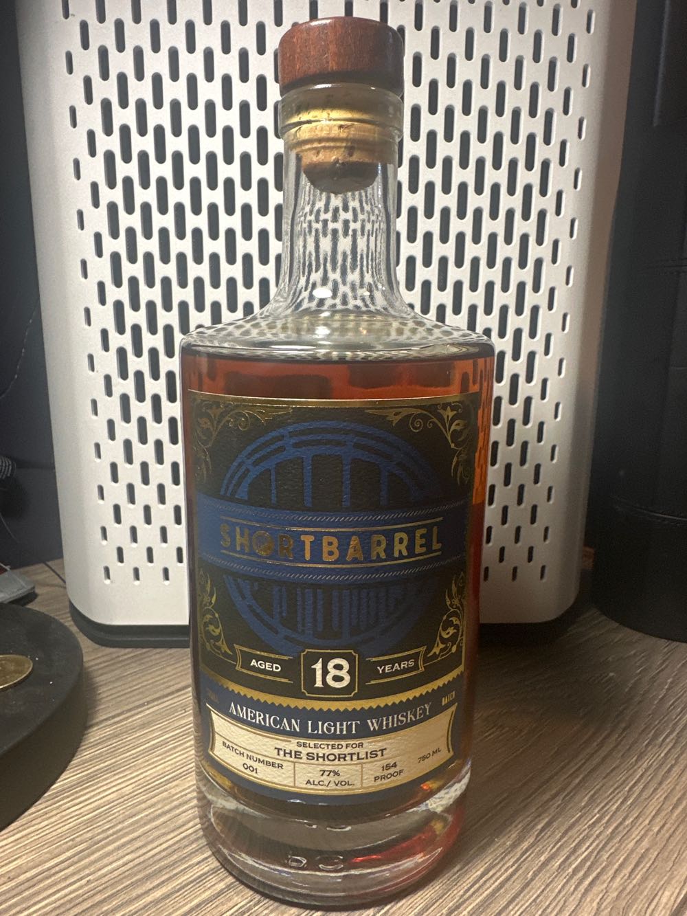 Shortbarrel 18 Year American Light Whiskey