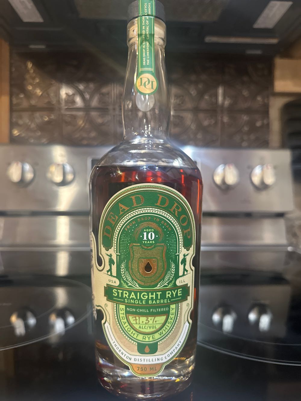 Thornton Distilling Dead Drop 10 Year Straight Rye Single Barrel Rockton Food & Spirits Store Pick