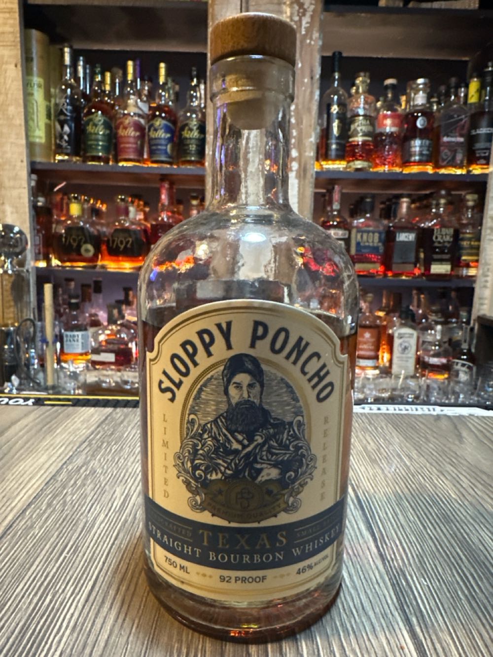 Crowded Barrel Whiskey Co. Sloppy Poncho Straight Texas Bourbon
