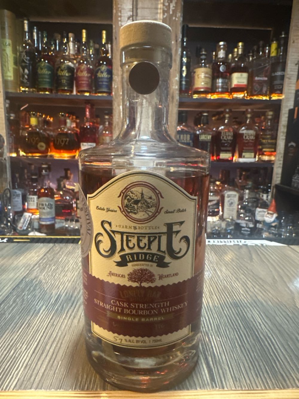 Steeple Ridge Single Barrel Cask Strength Des Moines Whiskey Festival